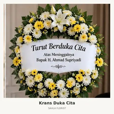 Krans Bunga Duka Payakumbuh